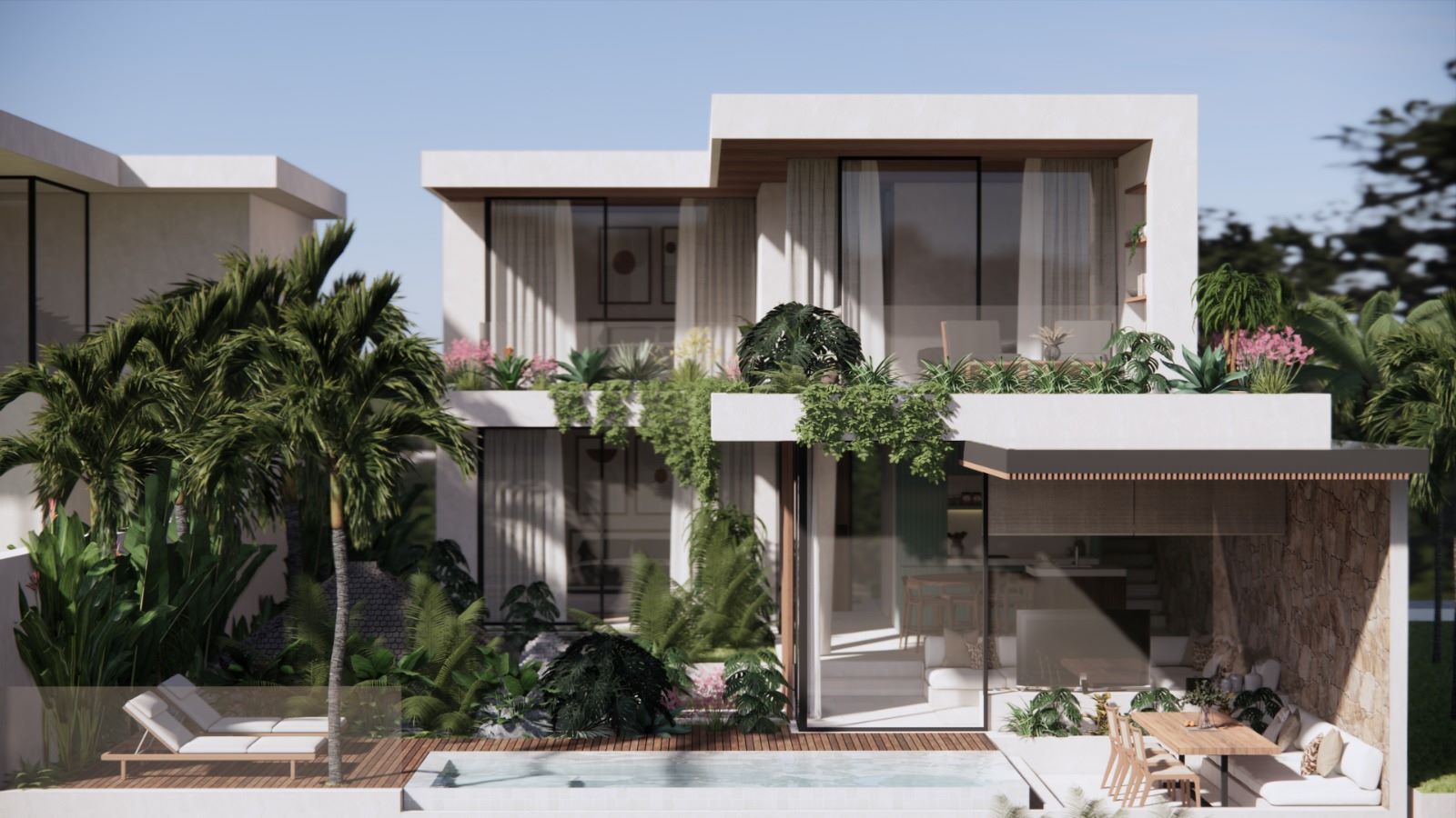 RICE FIELD VIEW 3 BEDROOM VILLA IN PERERENAN FOR SALE BE-462 